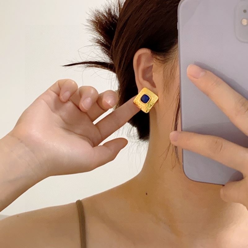 Ch*el earrings